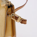 LOUIS VUITTON Monogram Vernis Lexington Accessory Pouch Beige M91010 Auth gh2259-18