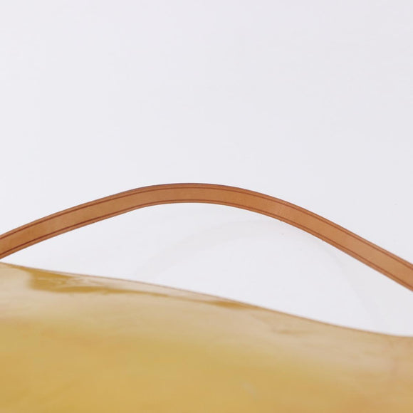 LOUIS VUITTON Monogram Vernis Lexington Accessory Pouch Beige M91010 Auth gh2259