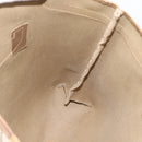 GUCCI GG Supreme Tote Bag PVC Leather Beige Gold Tone 39 02 061 Auth gh2260-18