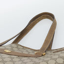 GUCCI GG Supreme Tote Bag PVC Leather Beige Gold Tone 39 02 061 Auth gh2260-8