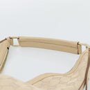 GUCCI GG Canvas Hand Bag Beige Gold Tone 73885 Auth gh2261A-8