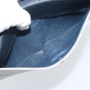 GUCCI Micro GG Clutch Bag PVC Leather Navy 004 89 0265 Auth gh2263-11