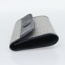 GUCCI Micro GG Clutch Bag PVC Leather Navy 004 89 0265 Auth gh2263-3