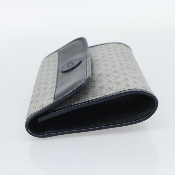 GUCCI Micro GG Clutch Bag PVC Leather Navy 004 89 0265 Auth gh2263