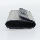 GUCCI Micro GG Clutch Bag PVC Leather Navy 004 89 0265 Auth gh2263-4