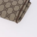 GUCCI GG Supreme Clutch Bag PVC Leather Beige 004 904 0190 Auth gh2264-11
