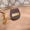 GUCCI GG Supreme Clutch Bag PVC Leather Beige 004 904 0190 Auth gh2264-14