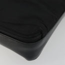 GUCCI Shoulder Bag Canvas Black Silver 001 3294 Auth gh2268-16