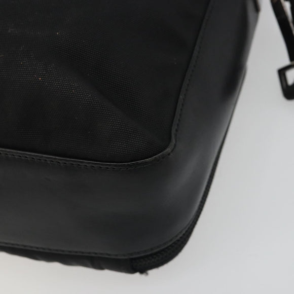 GUCCI Shoulder Bag Canvas Black Silver 001 3294 Auth gh2268