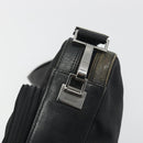 GUCCI Shoulder Bag Canvas Black Silver 001 3294 Auth gh2268-9