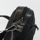 GUCCI Shoulder Bag Canvas Black Silver 001 3294 Auth gh2268-10