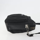 GUCCI Shoulder Bag Canvas Black Silver 001 3294 Auth gh2268-3