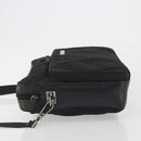 GUCCI Shoulder Bag Canvas Black Silver 001 3294 Auth gh2268-4