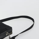 GUCCI Shoulder Bag Canvas Black Silver 001 3294 Auth gh2268-14