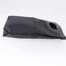 FENDI Hand Bag Canvas Navy Black Auth gh2269-4