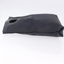 FENDI Hand Bag Canvas Navy Black Auth gh2269-5