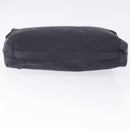 FENDI Hand Bag Canvas Navy Black Auth gh2269-9