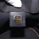 FENDI Hand Bag Canvas Black Auth gh2270-14