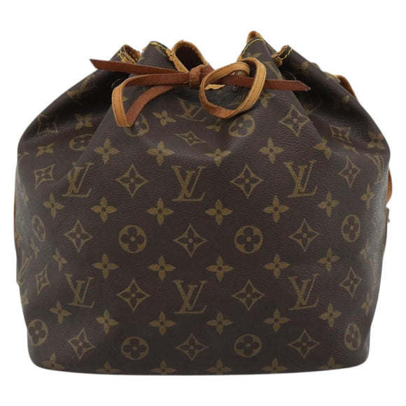 LOUIS VUITTON Monogram Petit Noe Shoulder Bag M42226 LV Auth gh2271