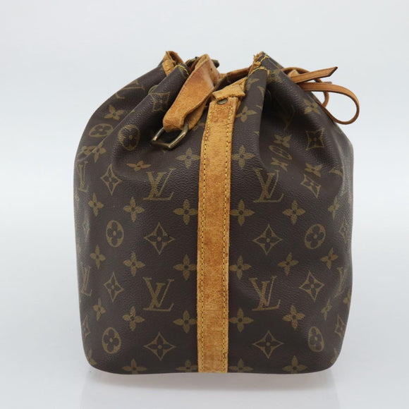 LOUIS VUITTON Monogram Petit Noe Shoulder Bag M42226 LV Auth gh2271