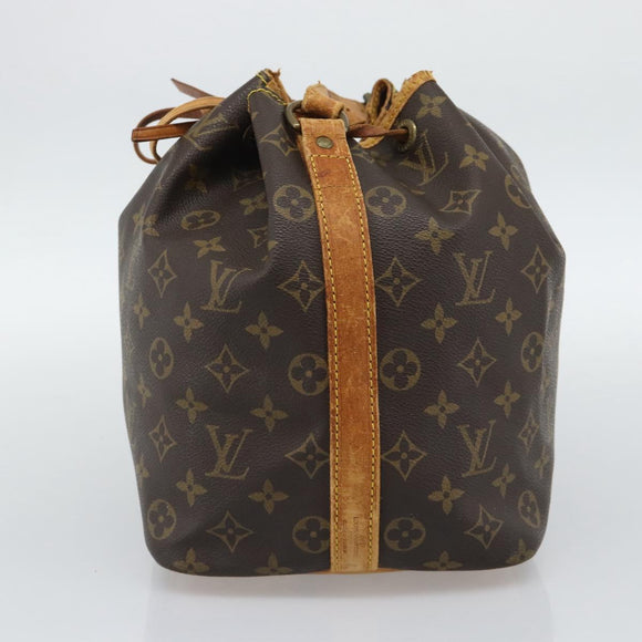 LOUIS VUITTON Monogram Petit Noe Shoulder Bag M42226 LV Auth gh2271