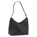 GUCCI Shoulder Bag Leather Black Silver 001 3015 Auth gh2272-1