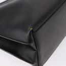 GUCCI Shoulder Bag Leather Black Silver 001 3015 Auth gh2272-12