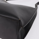 GUCCI Shoulder Bag Leather Black Silver 001 3015 Auth gh2272-13