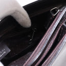 GUCCI Shoulder Bag Leather Black Silver 001 3015 Auth gh2272-23