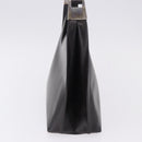 GUCCI Shoulder Bag Leather Black Silver 001 3015 Auth gh2272-4