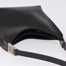 GUCCI Shoulder Bag Leather Black Silver 001 3015 Auth gh2272-6
