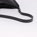 GUCCI Shoulder Bag Leather Black Silver 001 3015 Auth gh2272-7