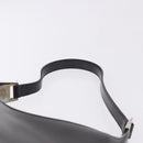GUCCI Shoulder Bag Leather Black Silver 001 3015 Auth gh2272-8