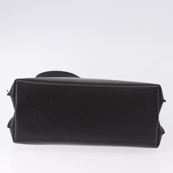 GUCCI Shoulder Bag Leather Black Silver 001 3015 Auth gh2272