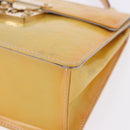 LOUIS VUITTON Monogram Vernis Spring street Hand Bag Gris M91029 LV Auth gh2277-15