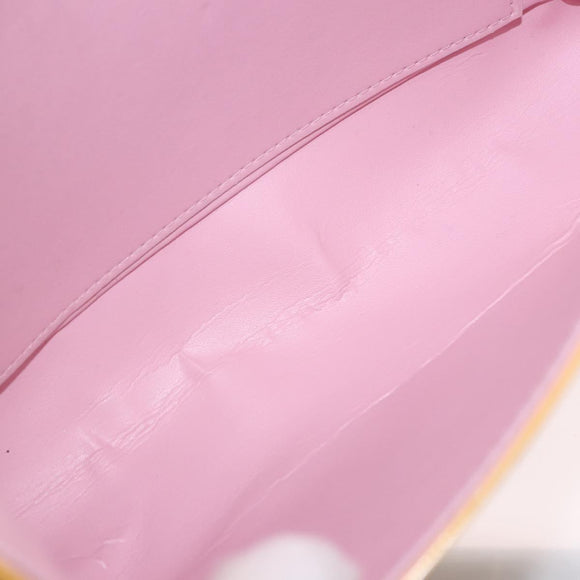 LOUIS VUITTON Monogram Vernis Thompson Street Pink M91070 LV Auth gh2278