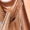GUCCI Bamboo Hand Bag Leather Brown Gold Tone 002 2853 0260 0 Auth gh2279-22