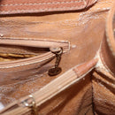 GUCCI Bamboo Hand Bag Leather Brown Gold Tone 002 2853 0260 0 Auth gh2279-24
