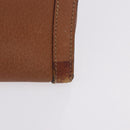 GUCCI Bamboo Hand Bag Leather Brown Gold Tone 002 2853 0260 0 Auth gh2279-3