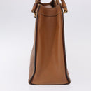 GUCCI Bamboo Hand Bag Leather Brown Gold Tone 002 2853 0260 0 Auth gh2279-5