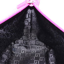 GUCCI Accessory Pouch Canvas Pink Silver 039 1103 Auth gh2280A-18
