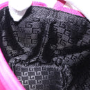 GUCCI Accessory Pouch Canvas Pink Silver 039 1103 Auth gh2280A-19