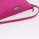 GUCCI Accessory Pouch Canvas Pink Silver 039 1103 Auth gh2280A-7