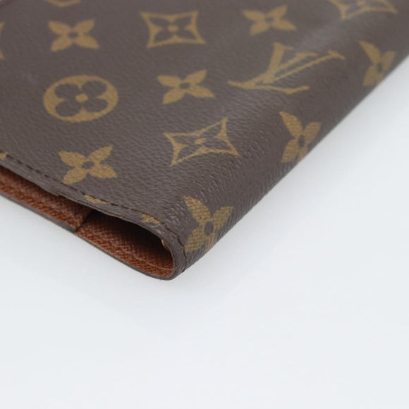 LOUIS VUITTON Monogram Agenda PM Day Planner Cover R20005 LV Auth gh2281