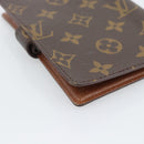 LOUIS VUITTON Monogram Agenda PM Day Planner Cover R20005 LV Auth gh2281-16