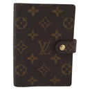 LOUIS VUITTON Monogram Agenda PM Day Planner Cover R20005 LV Auth gh2281-13