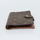 LOUIS VUITTON Monogram Agenda PM Day Planner Cover R20005 LV Auth gh2281-6