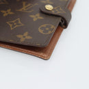 LOUIS VUITTON Monogram Agenda PM Day Planner Cover R20005 LV Auth gh2281-7
