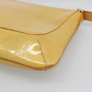 LOUIS VUITTON Monogram Vernis Thompson Street Bag Beige M91301 LV Auth gh2282A-16