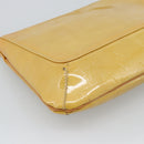 LOUIS VUITTON Monogram Vernis Thompson Street Bag Beige M91301 LV Auth gh2282A-9